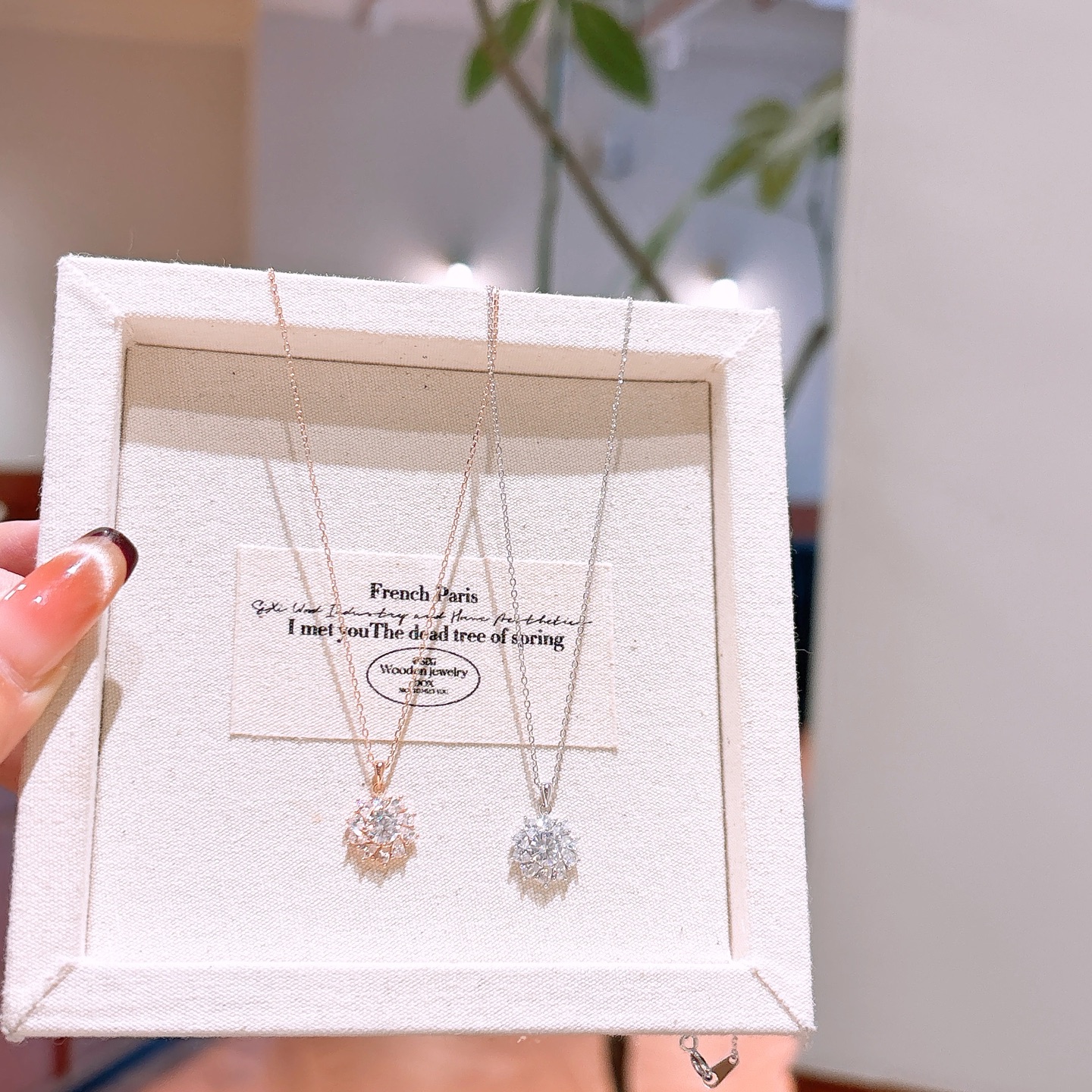 Solid Silver Necklace Dainty Teacher's Day Gold