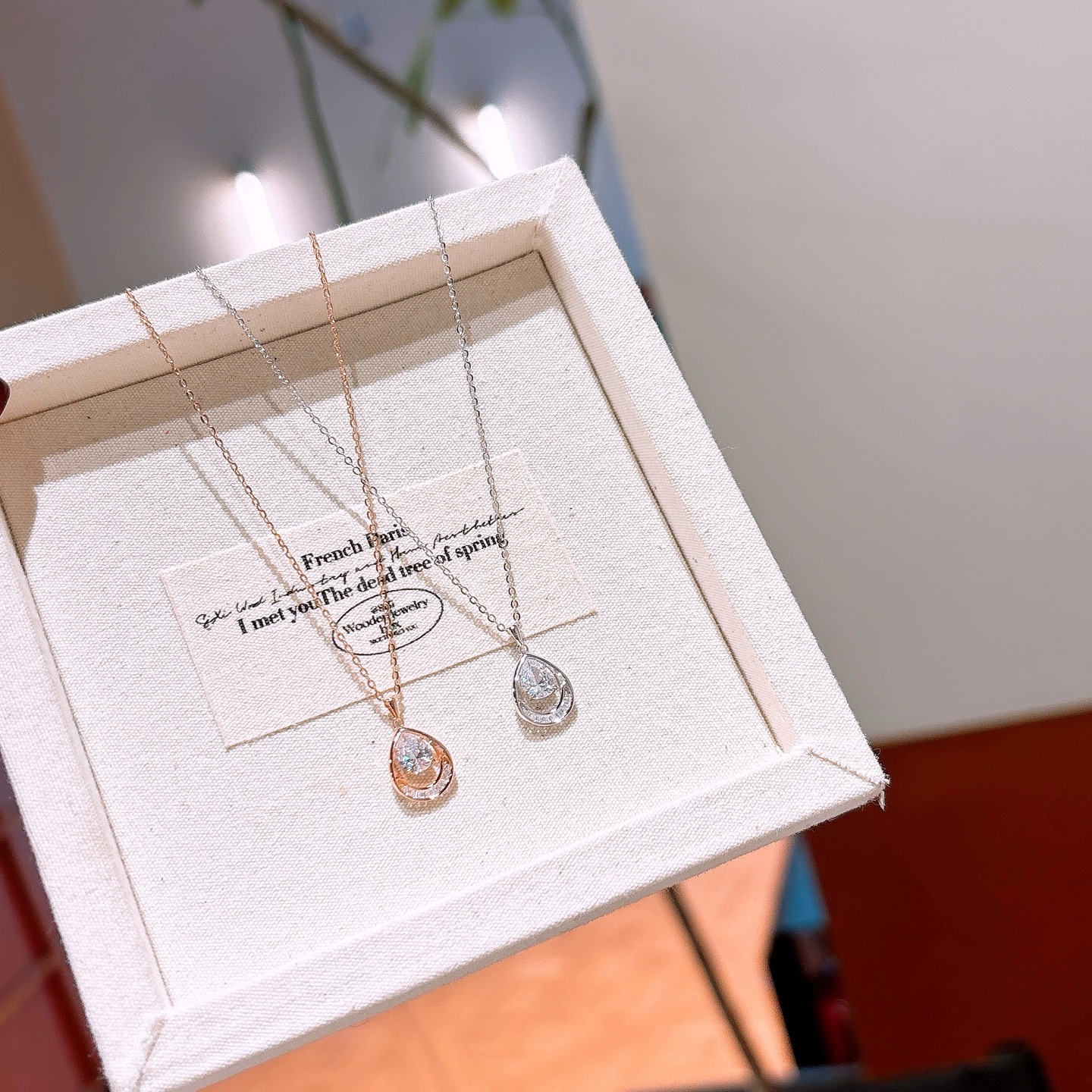 Feinsilber Kette Rein Verabredung Gold