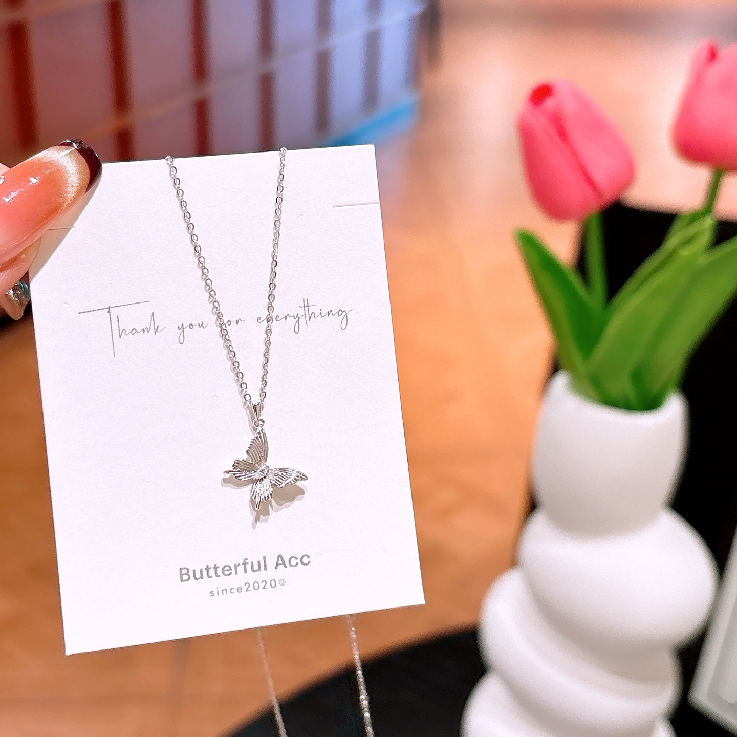 Massivsilber Kette Instagram-Stil Bankett Gold