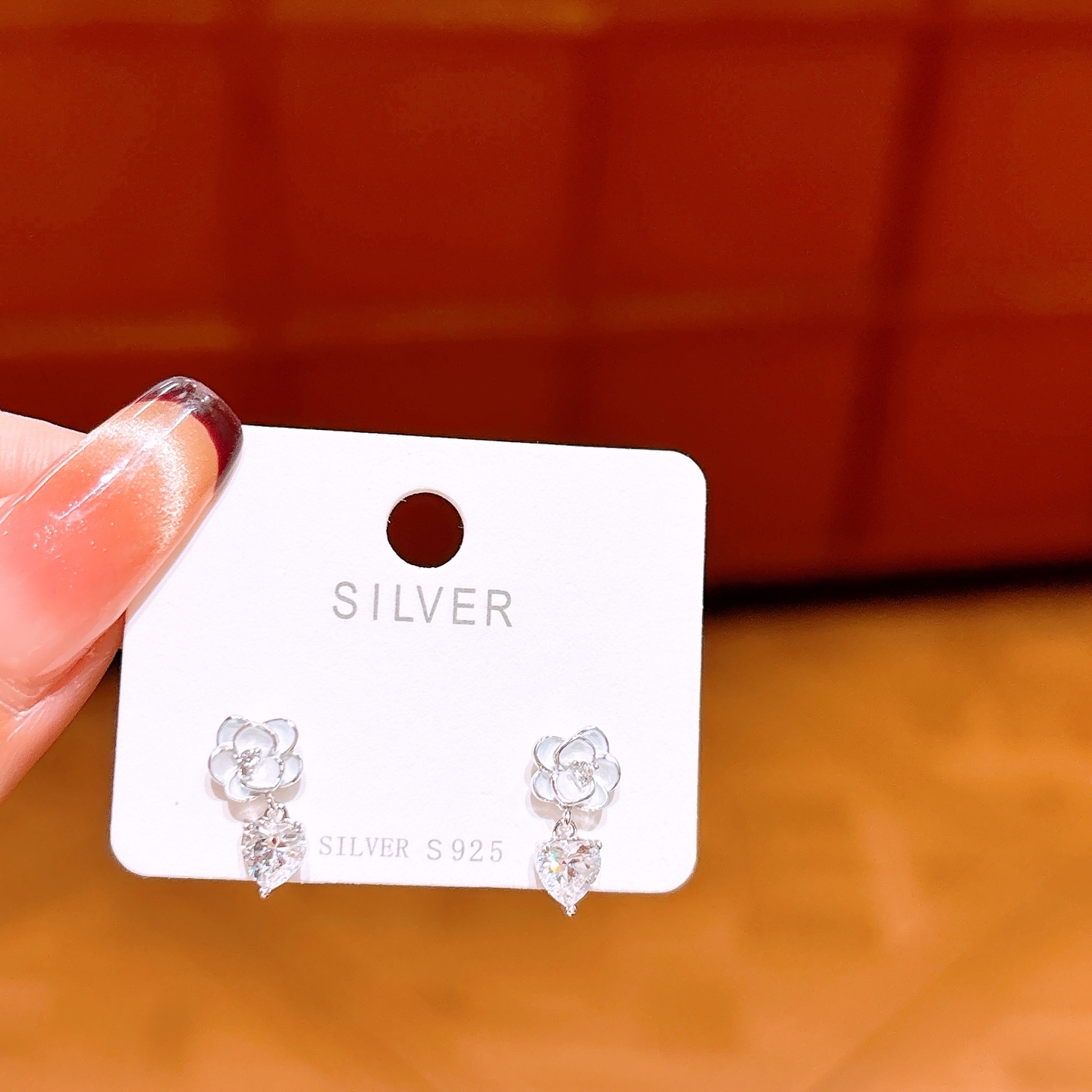 Hypoallergenic Silver Earrings Fashion Birthday Silver