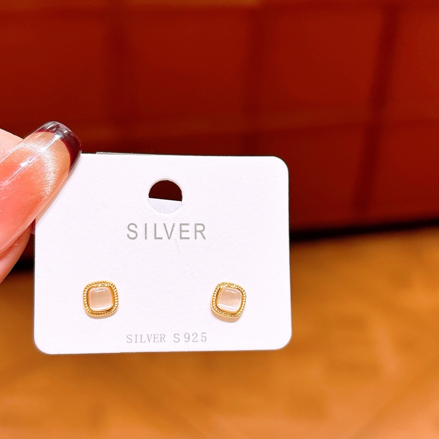 Fine Silver Earrings Gentle Housewarming Silver