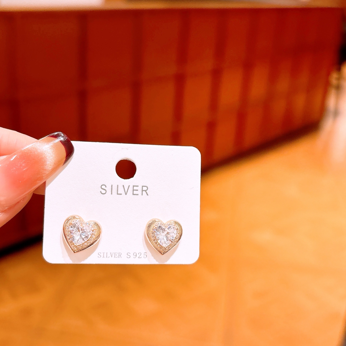 Nickel Free Silver Earrings Gentle Housewarming Silver