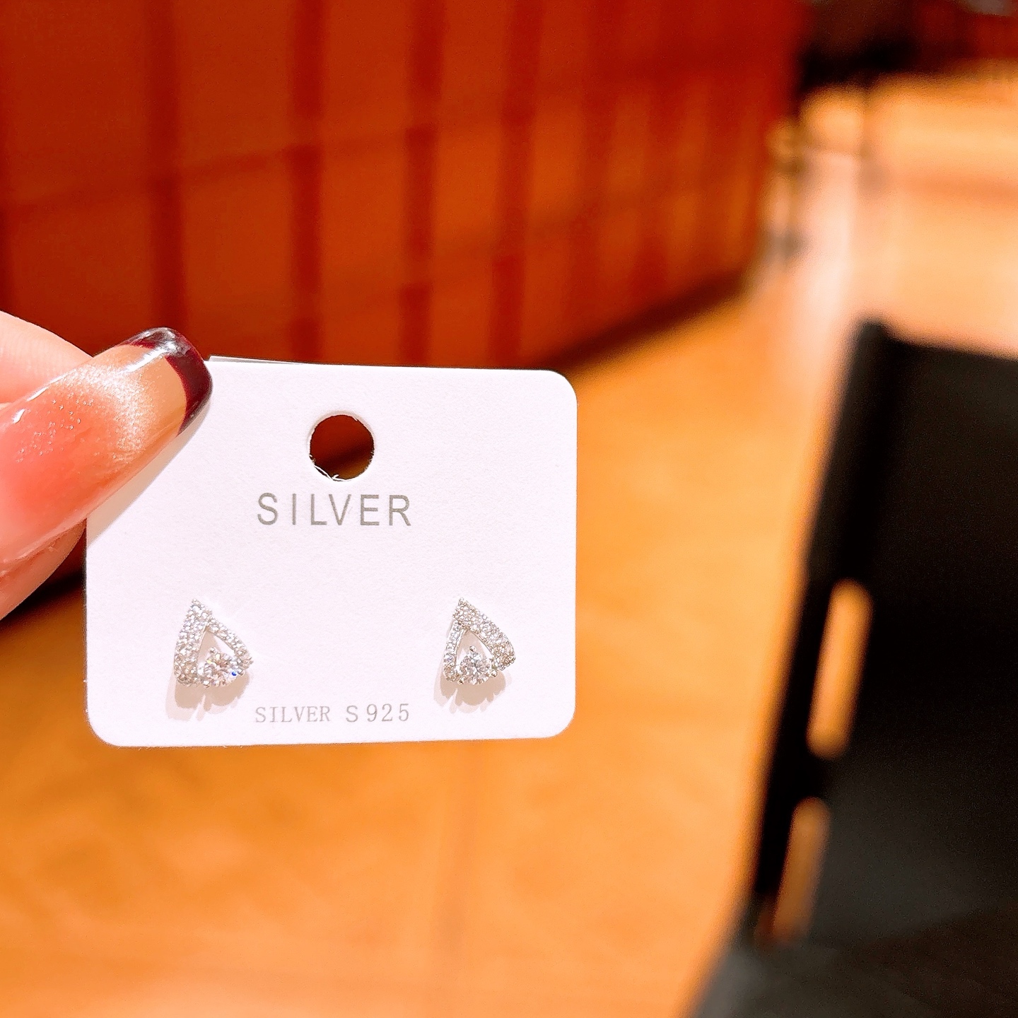 Low Allergy Silver Earrings Gentle Mother's Day Gold