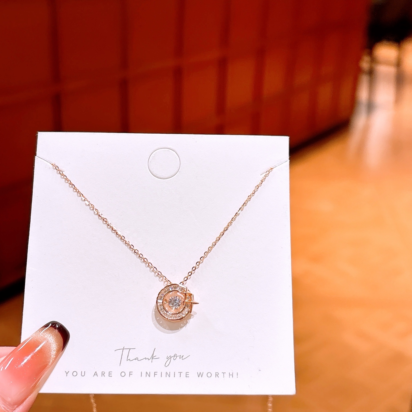 925 Silver Necklace Lively Mother's Day Silver