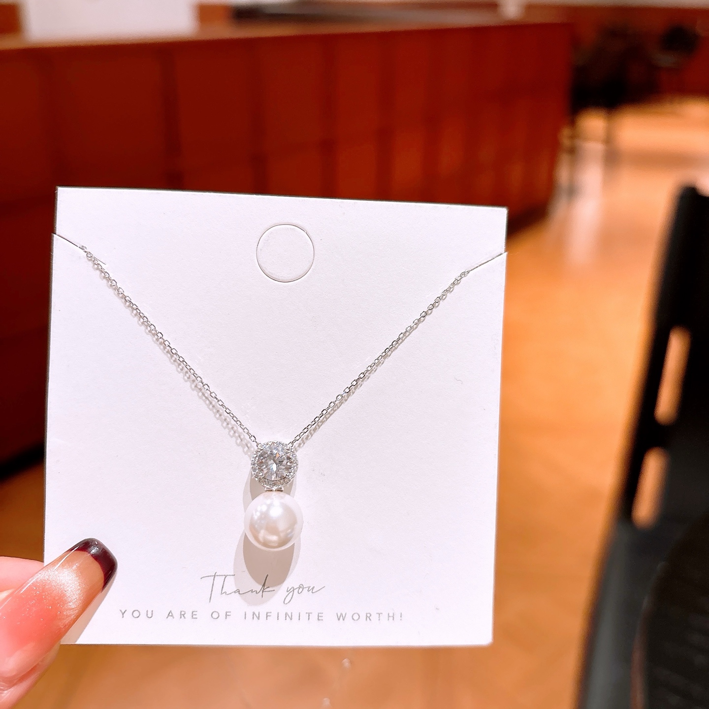 Hypoallergenic Silver Necklace Intellectual Engagement Silver