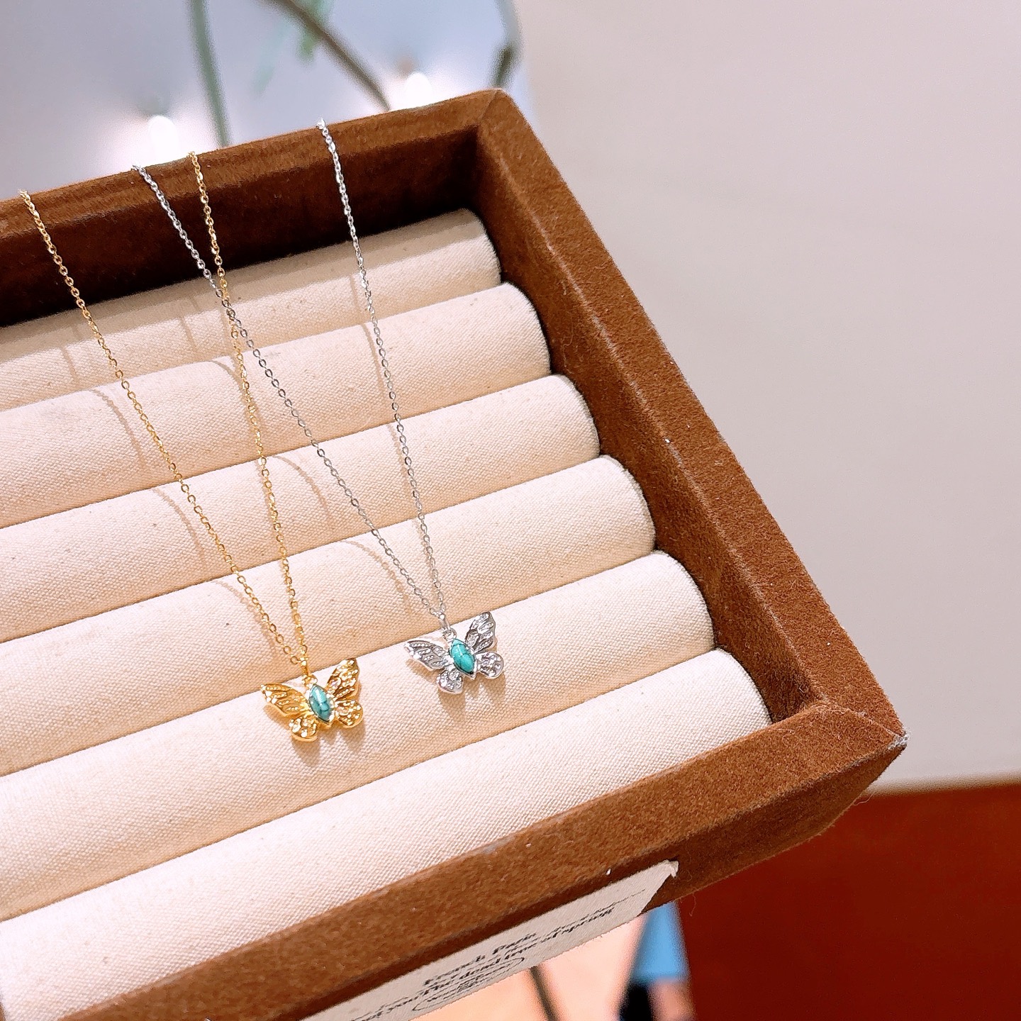 High Polish Silver Necklace Romantic Anniversary Silver