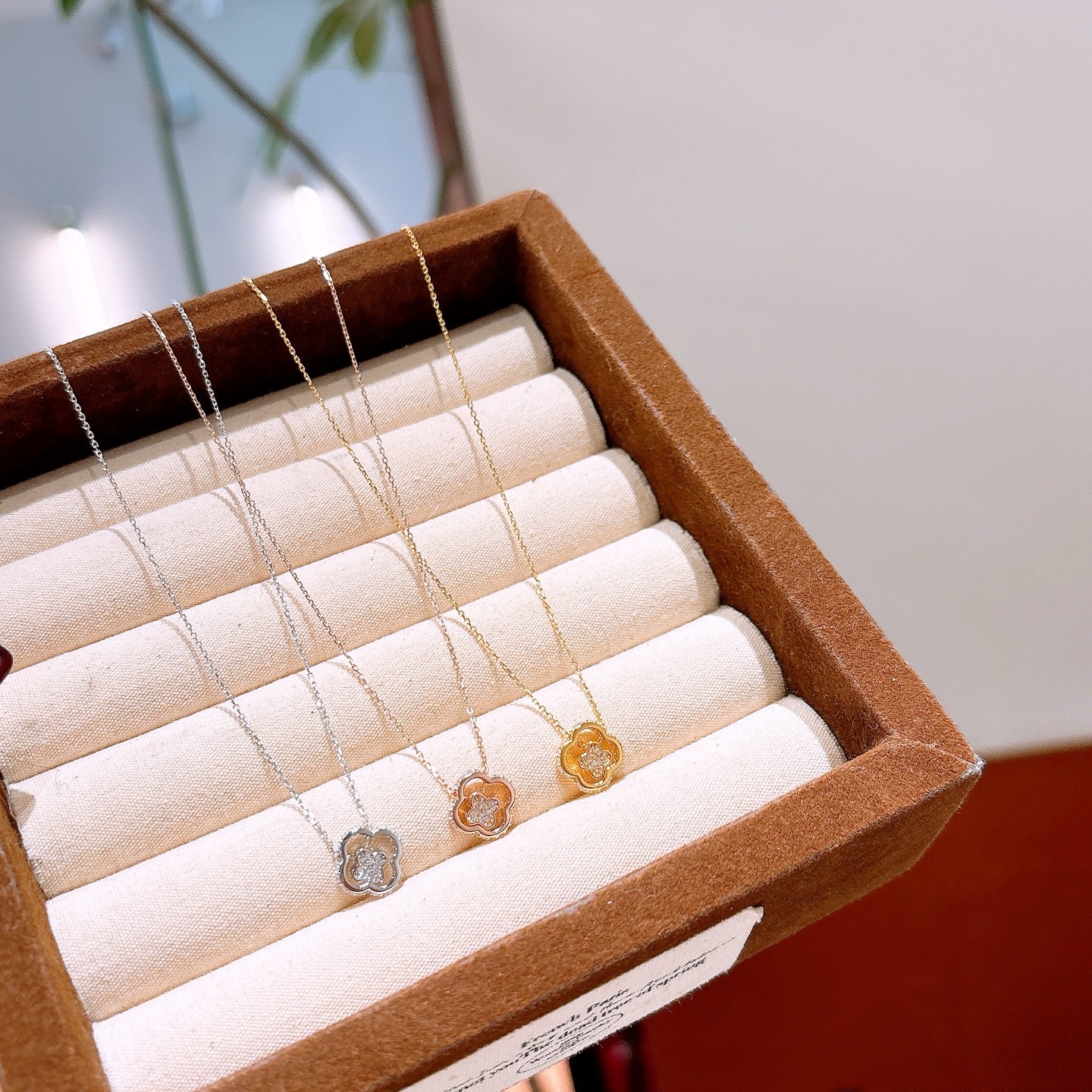 Fine Silver Necklace Ethereal Mother's Birthday Gold