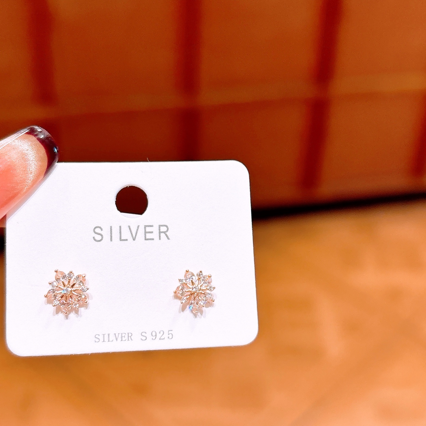 925 Silver Earrings Fresh Anniversary Gold