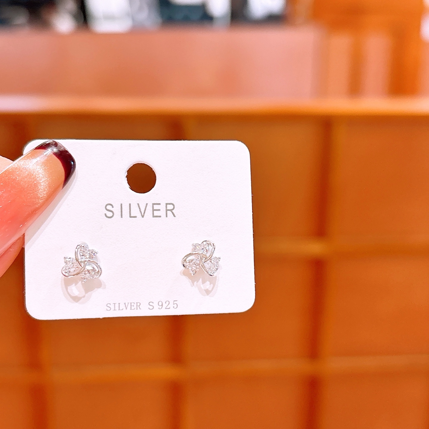 Nickel Free Silver Earrings Gentle Anniversary Silver