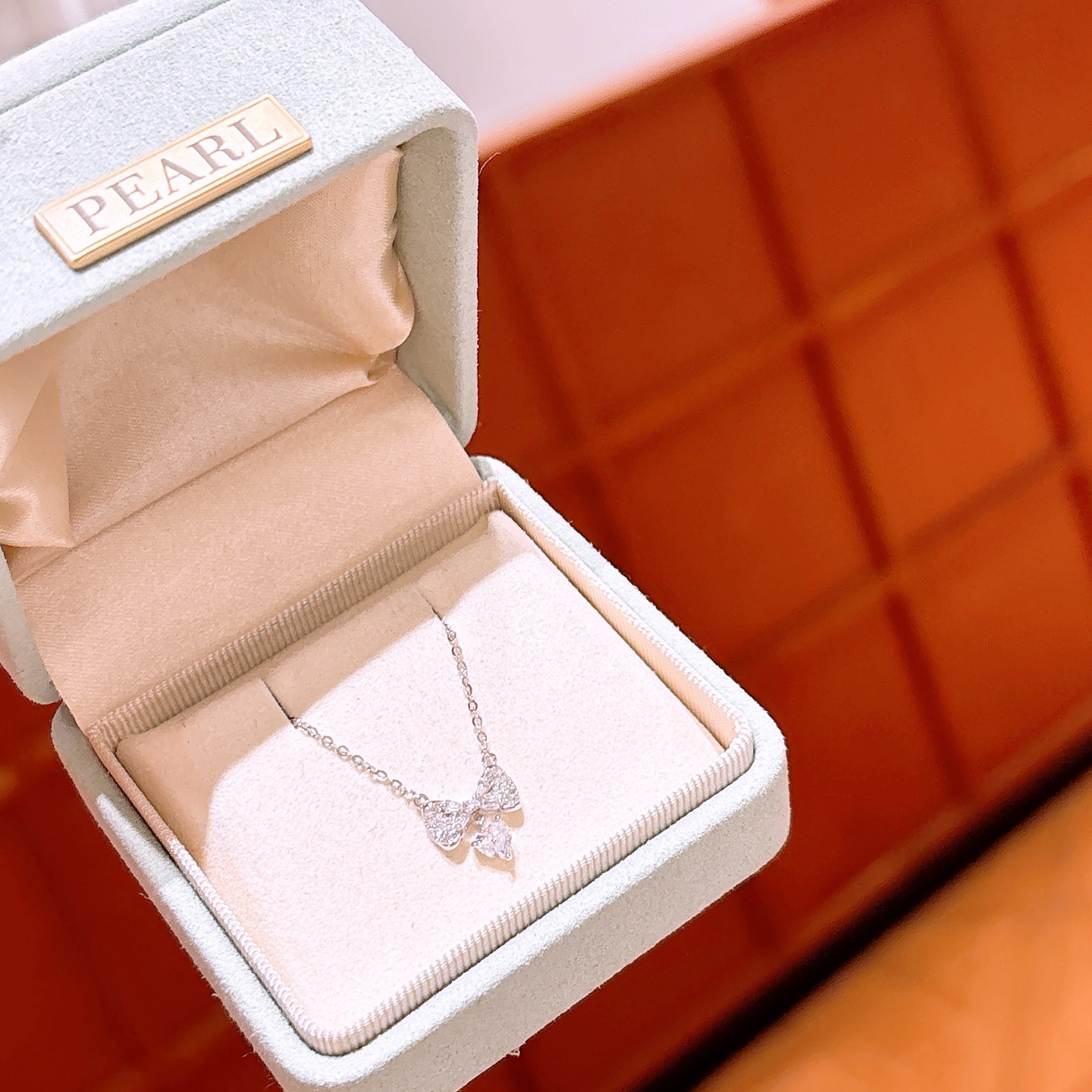 Nickel Free Silver Necklace Light Luxury Date Night Silver