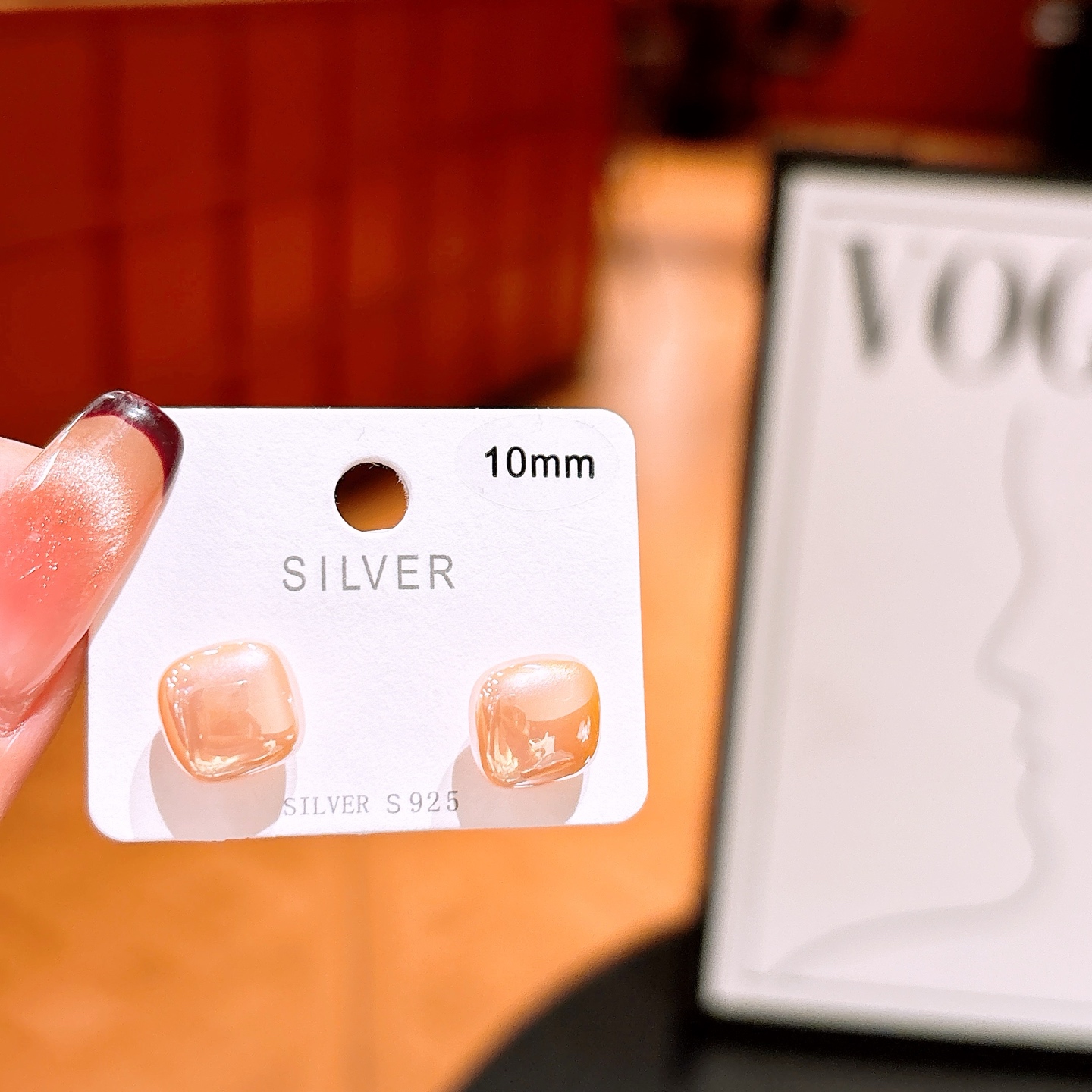 Low Allergy Silver Earrings Forest Confession Silver