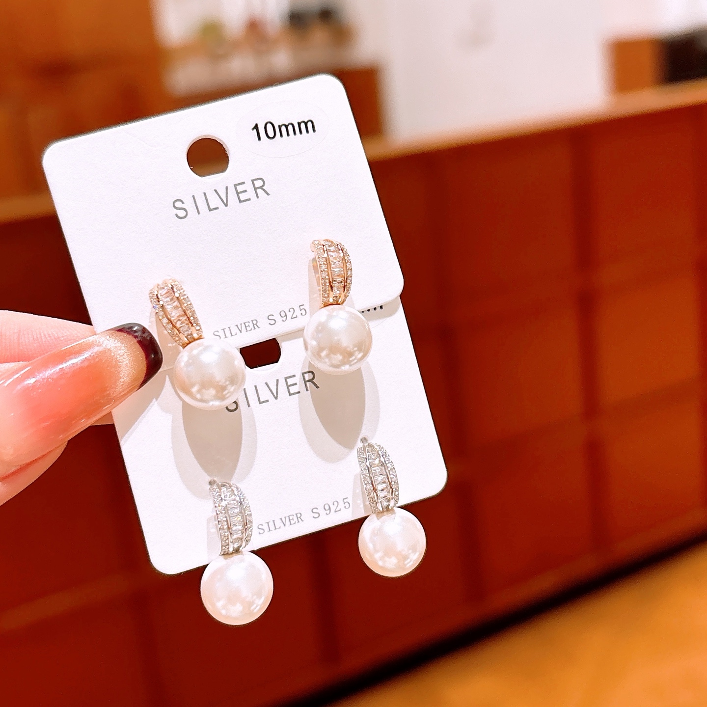 Nickel Free Silver Earrings Premium Workplace Silver