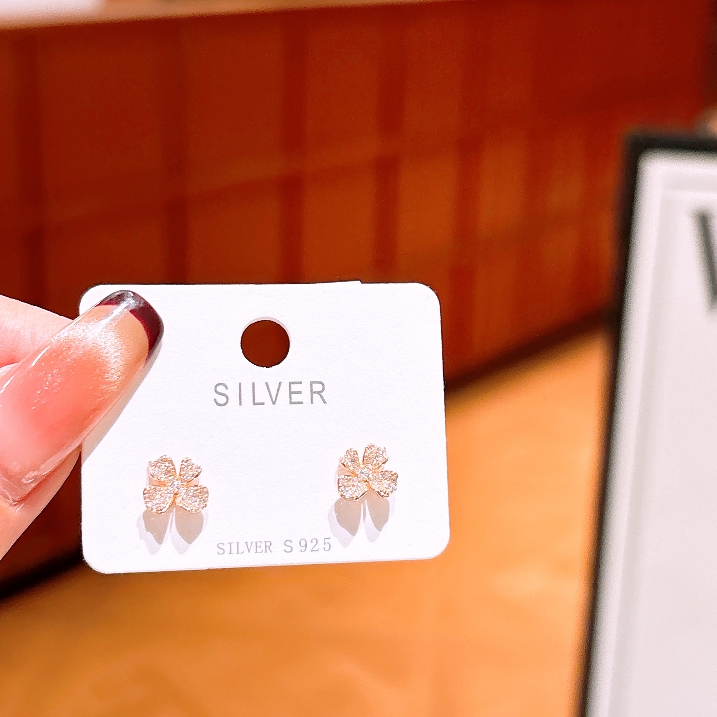 Nickel Free Silver Earrings Playful Teacher's Day Silver