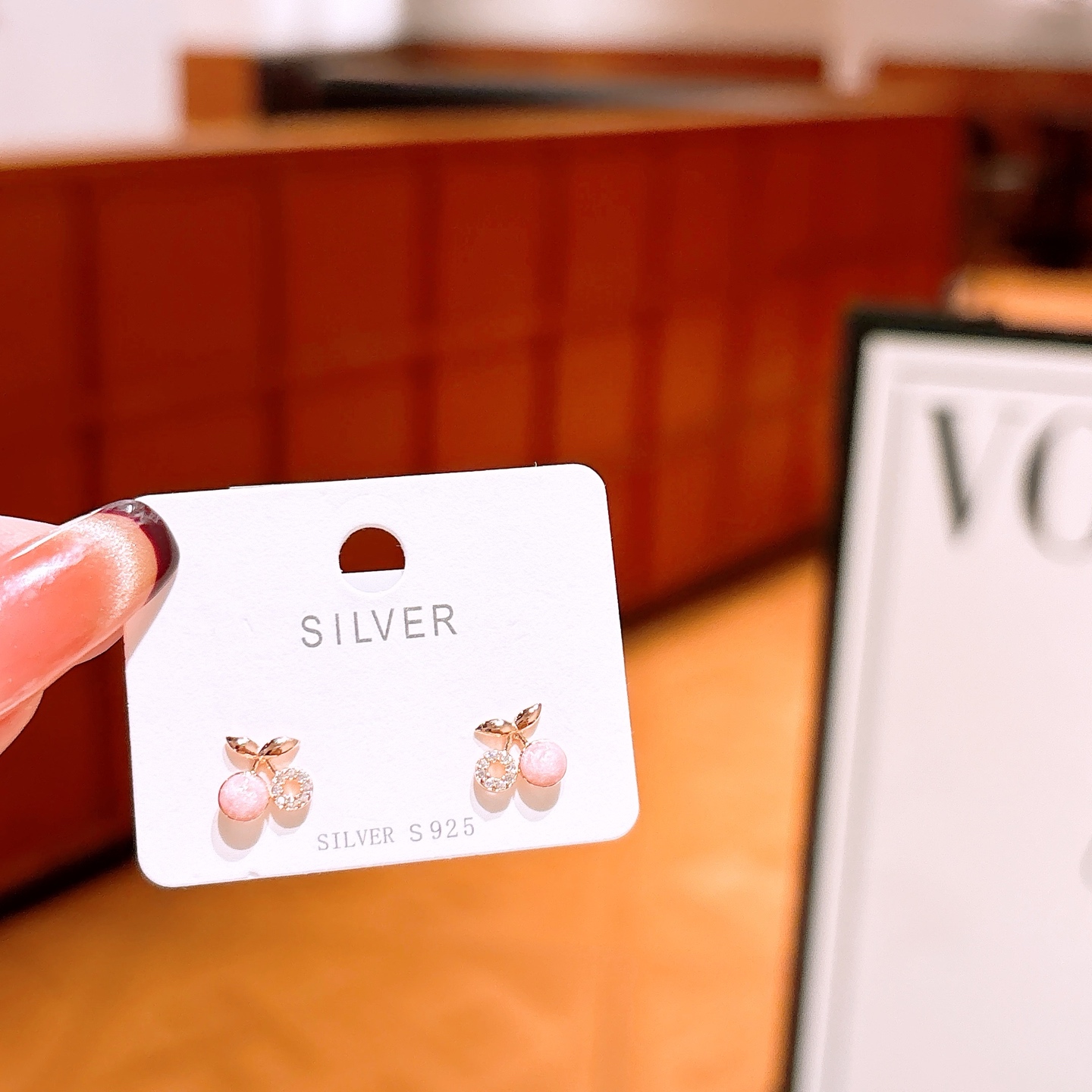 Hypoallergenic Silver Earrings Lively Gift for Her Silver