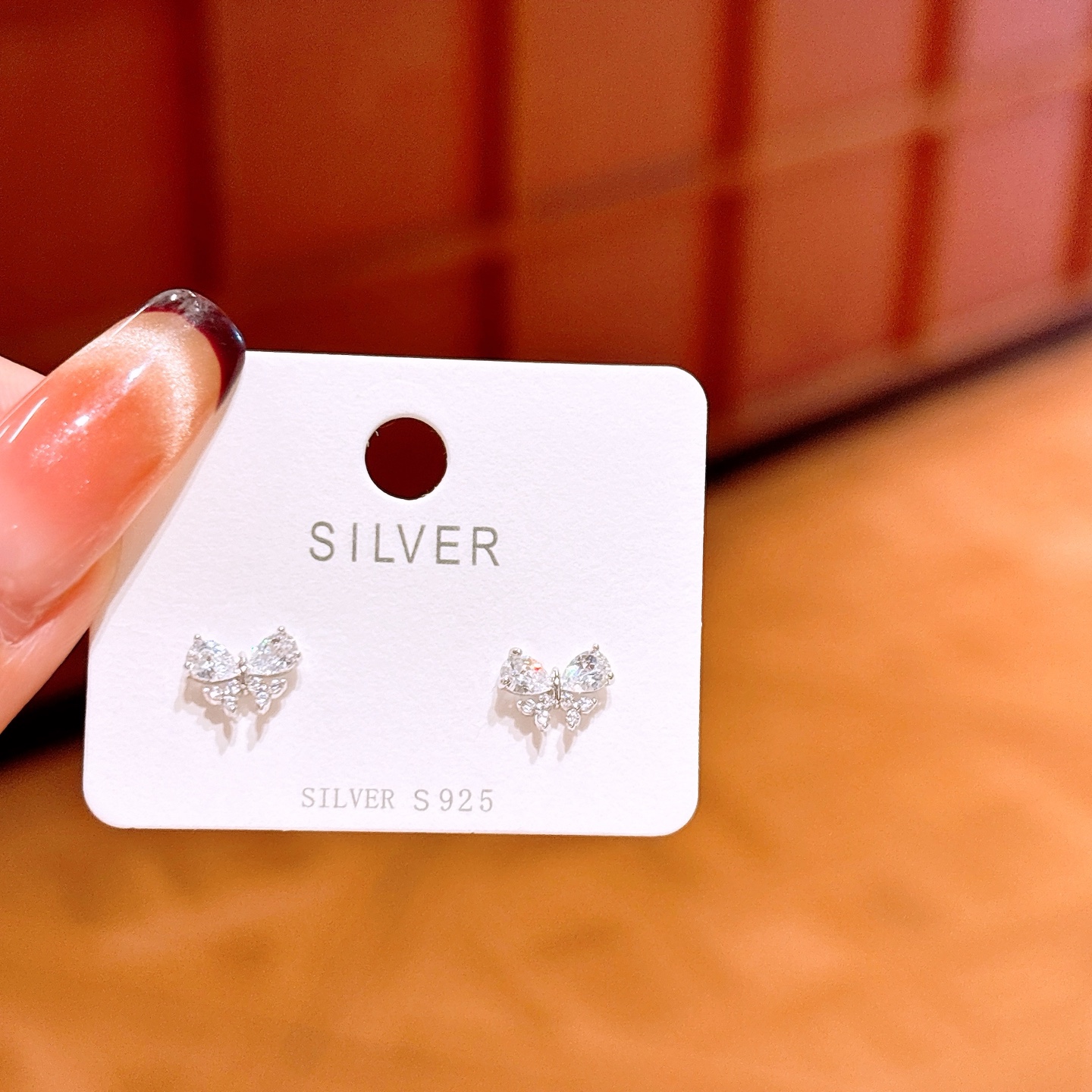 Nickel Free Silver Earrings Fashion Graduation Gold