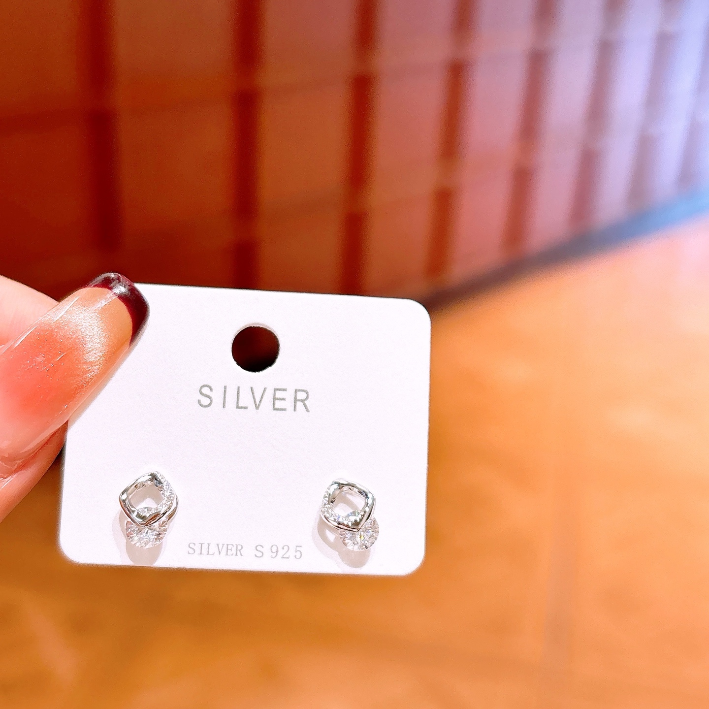 925 Silver Earrings Chic Self-love Silver