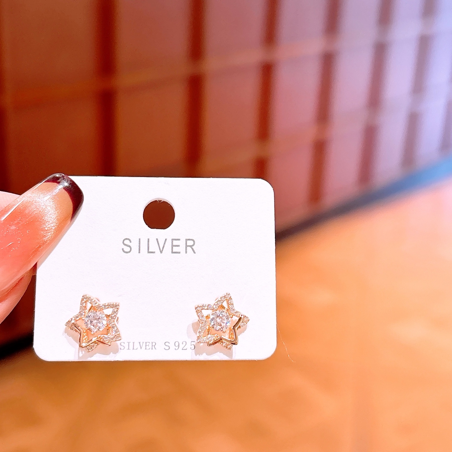 Solid Silver Earrings Minimalist Father's Day Silver