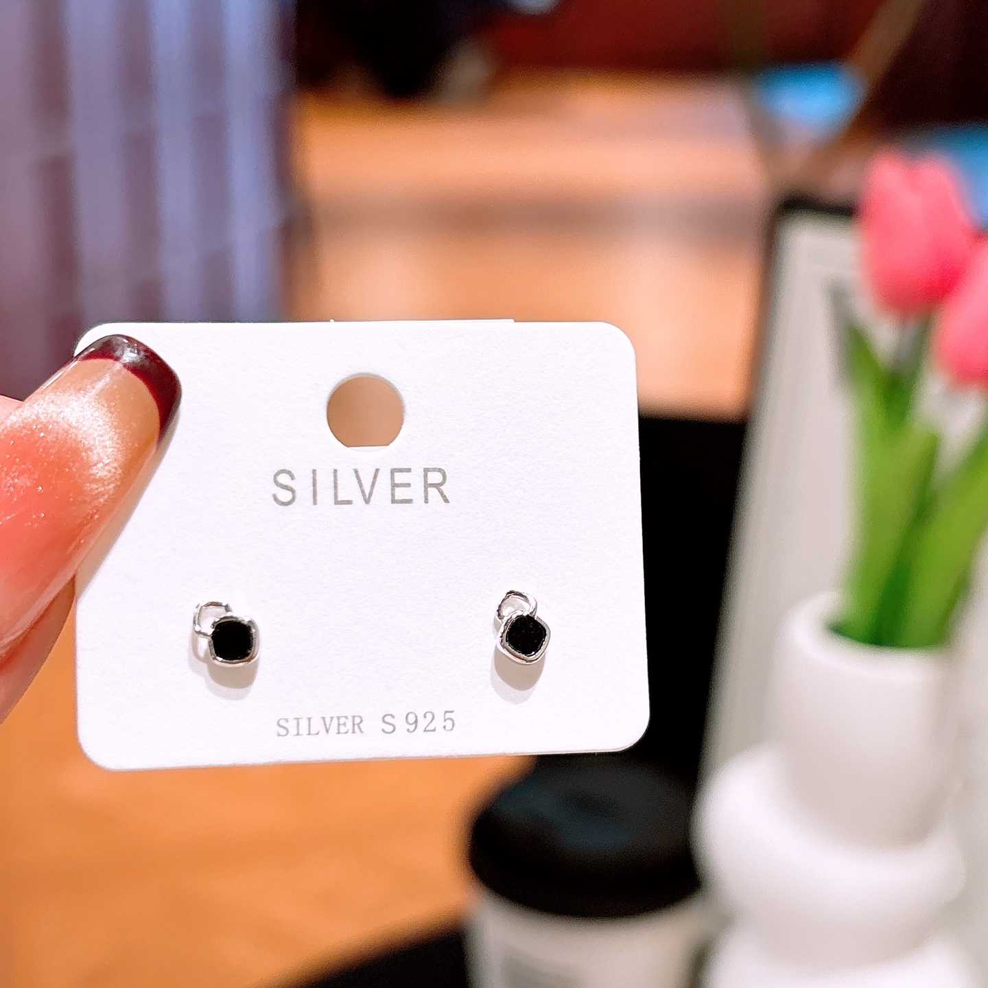 Fine Silver Earrings Sweet & Cool Gift for Her Silver