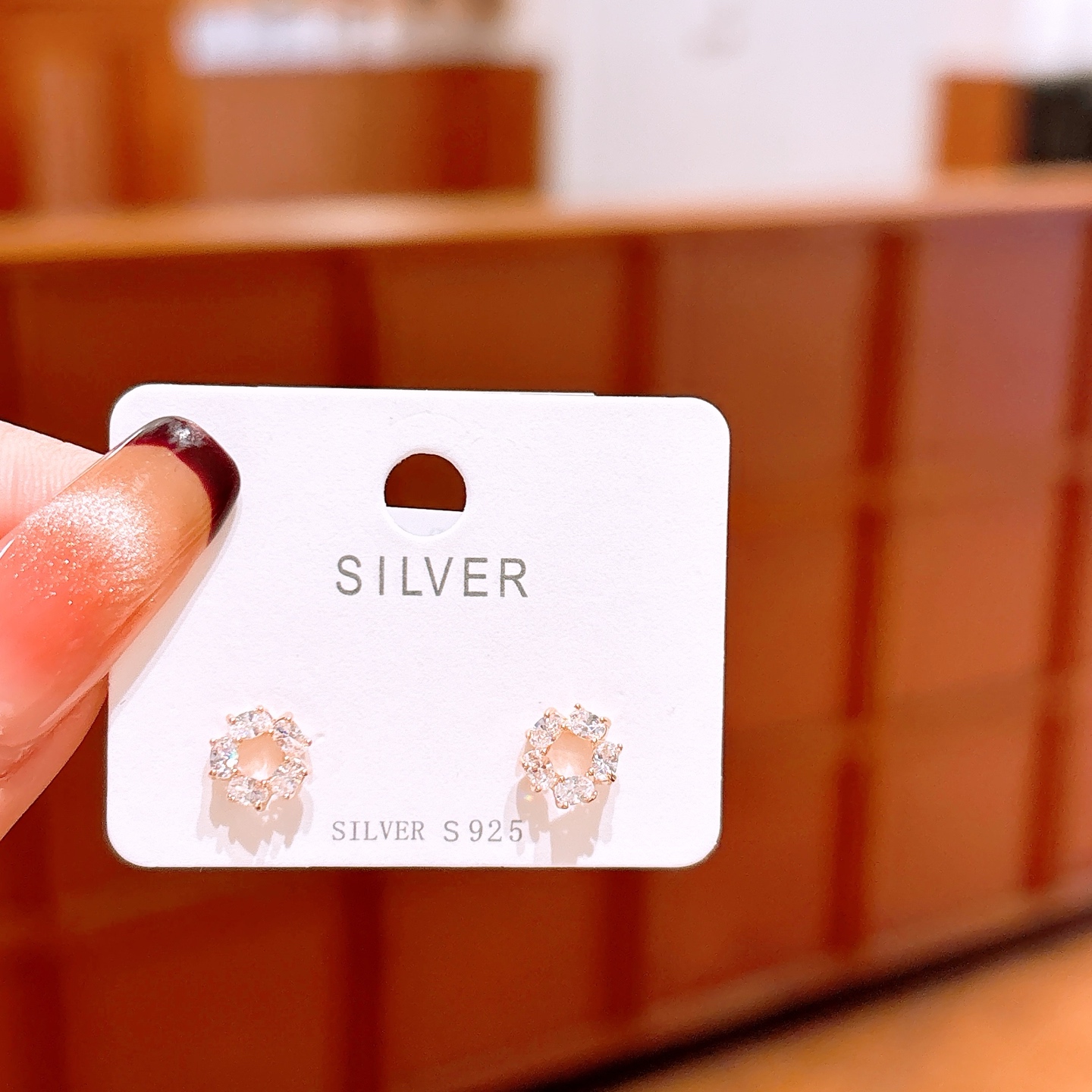 High Polish Silver Earrings Dainty Office Silver