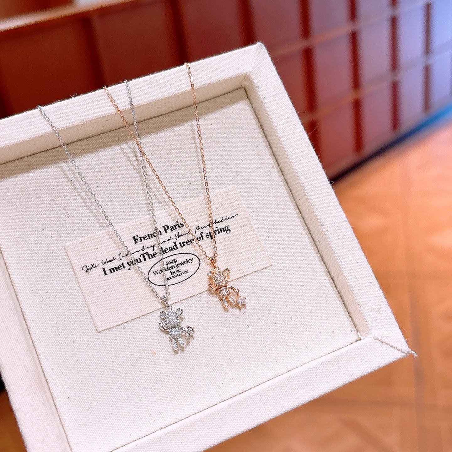 Hypoallergenic Silver Necklace Dainty Mother's Birthday Silver