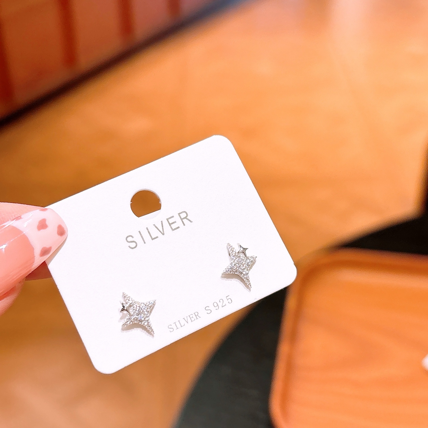 925 Silver Earrings Delicate Birthday Silver