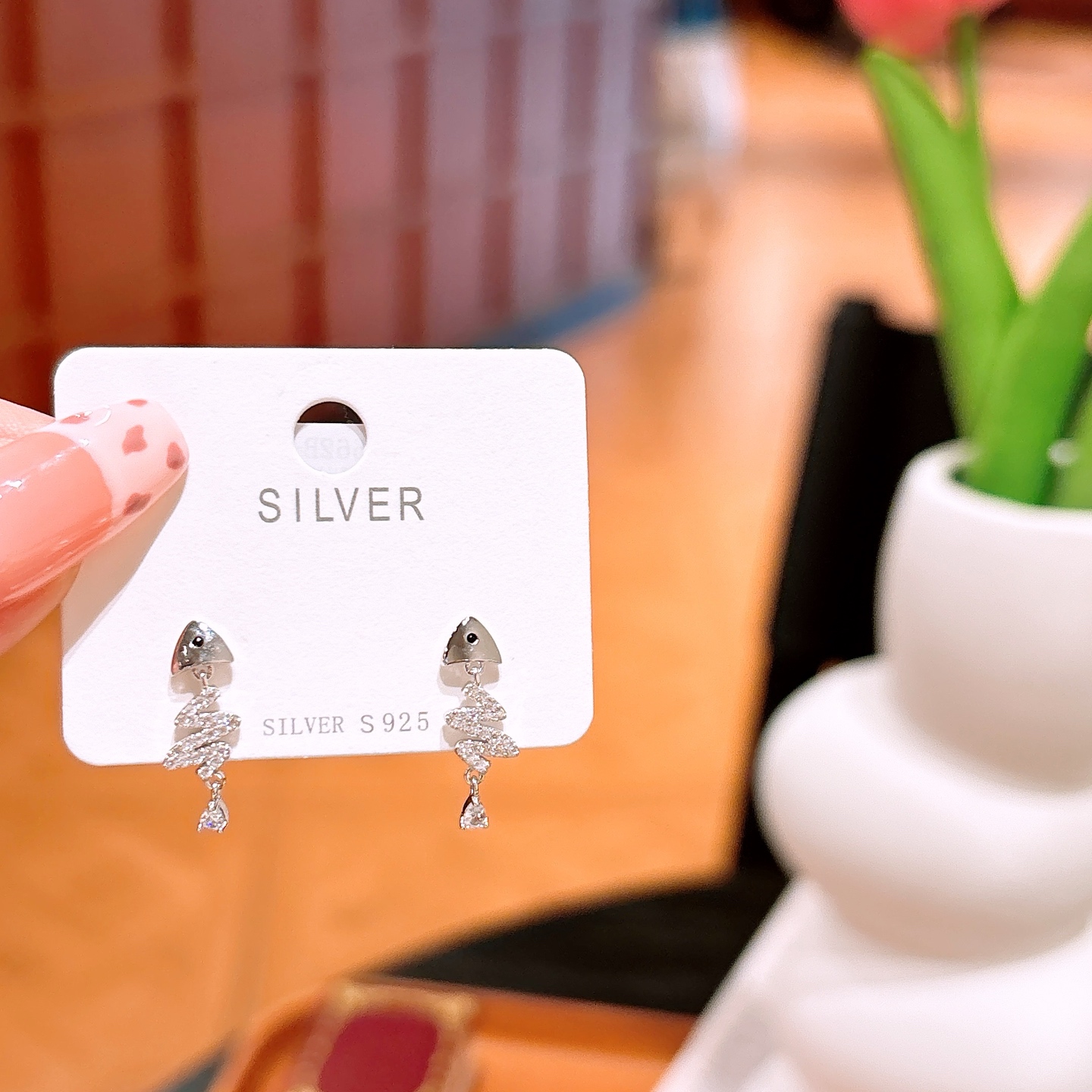 925 Silver Earrings Minimalist Birthday Gold