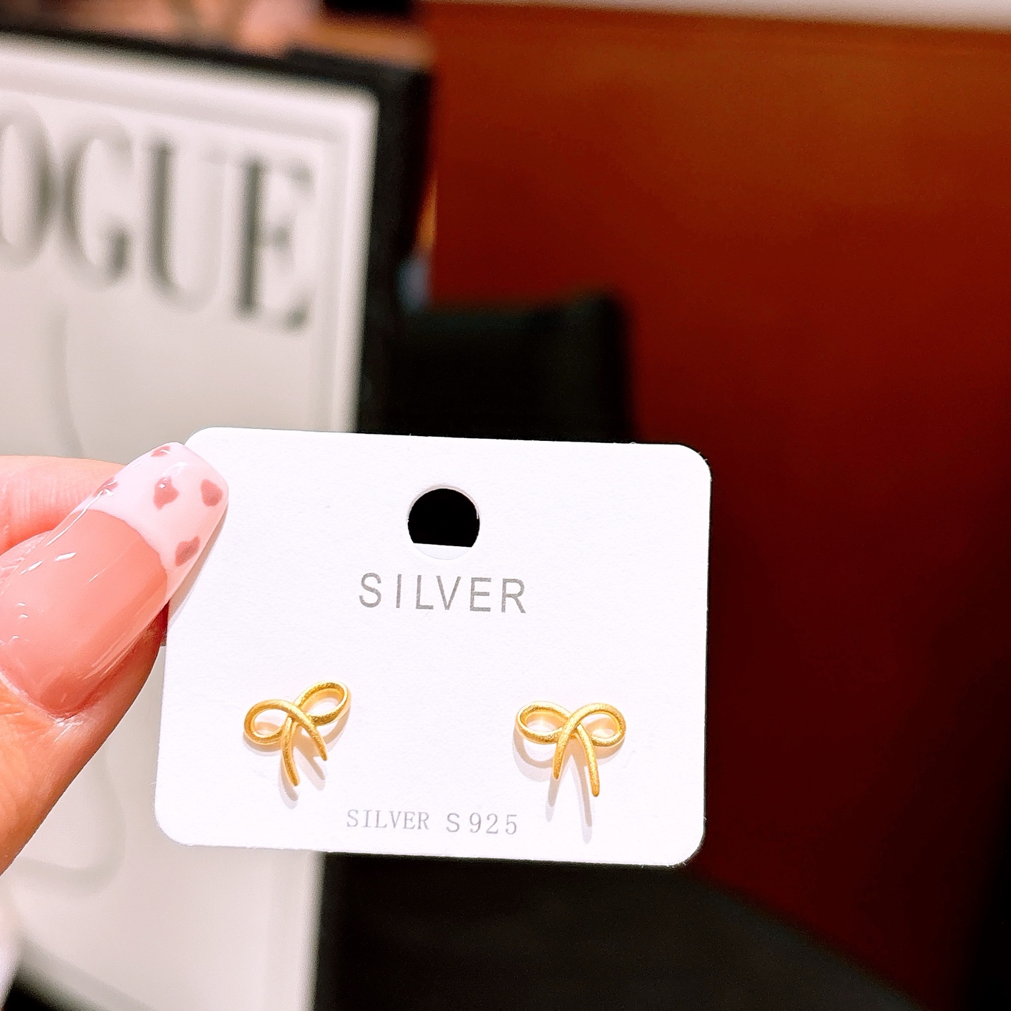 Nickel Free Silver Earrings Unique Engagement Gold