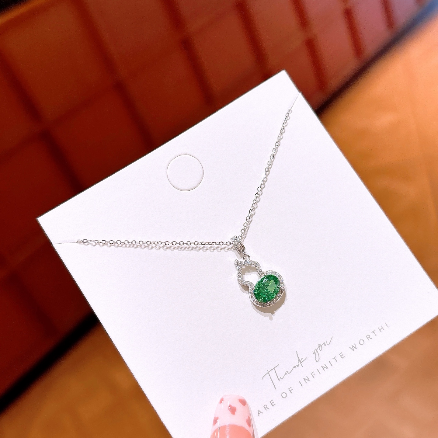 Solid Silver High Carbon Diamond Necklace Unique Annual Party Gold