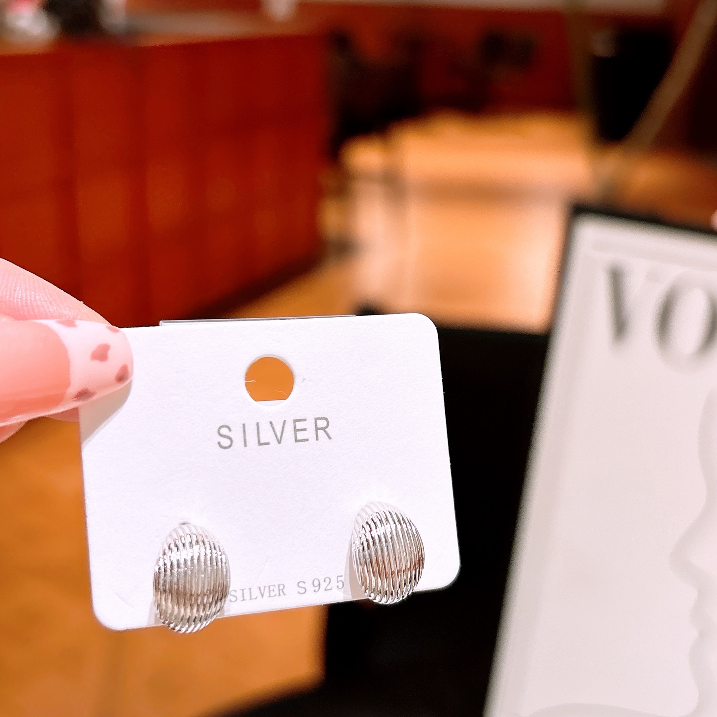 Low Allergy Silver Earrings Premium Proposal Gold