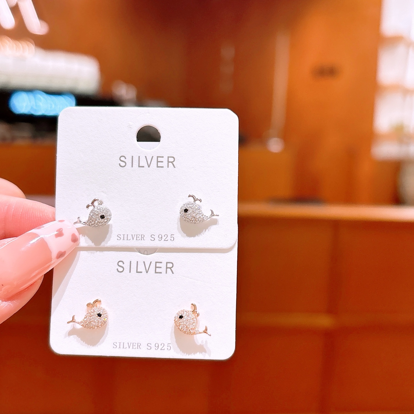 Fine Silver Earrings Sweet Birthday Silver