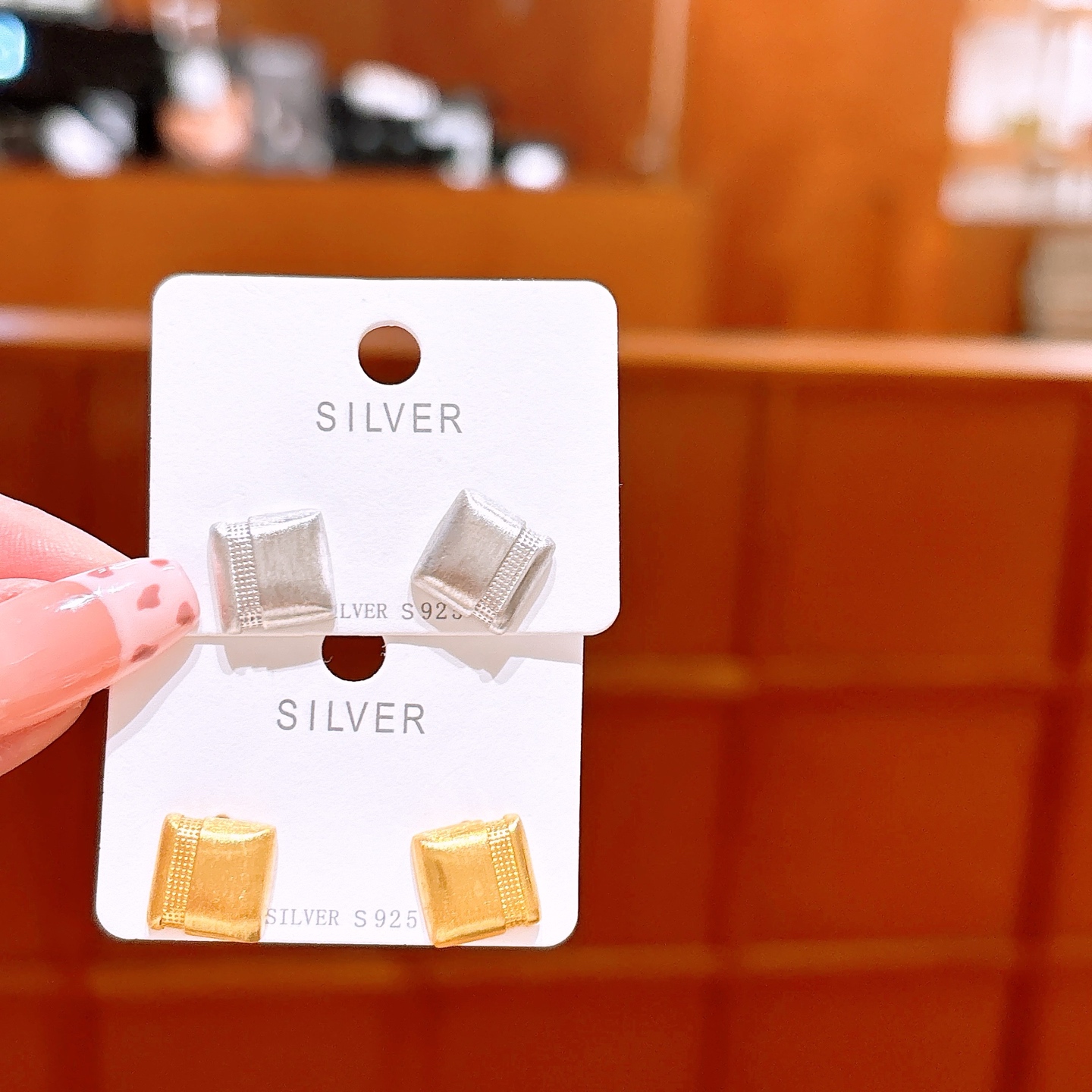 Fine Silver Earrings Playful Christmas Silver