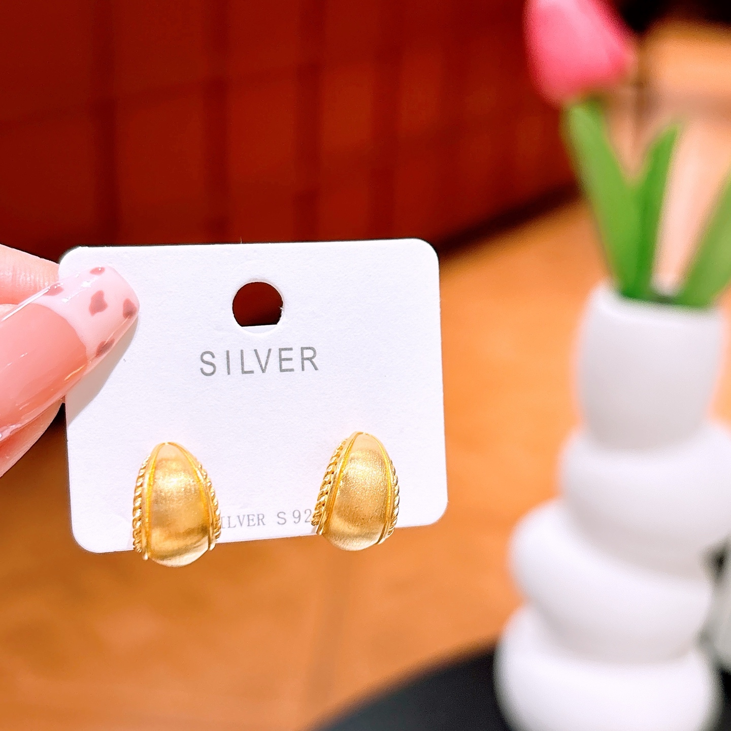 Nickel Free Silver Earrings Fashion Date Night Silver