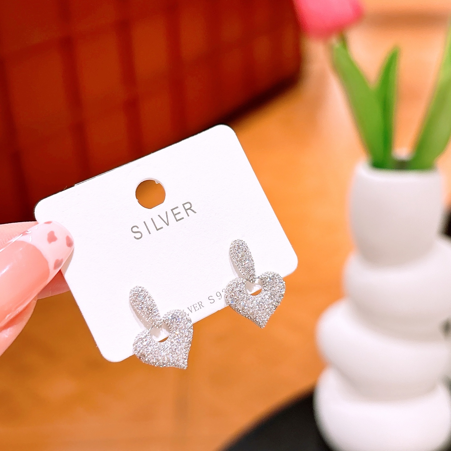 925 Silver Earrings Sweet & Cool Christmas Silver