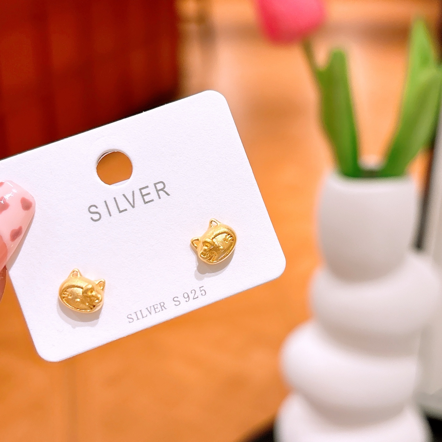 Fine Silver Earrings Dainty Everyday Wear Silver