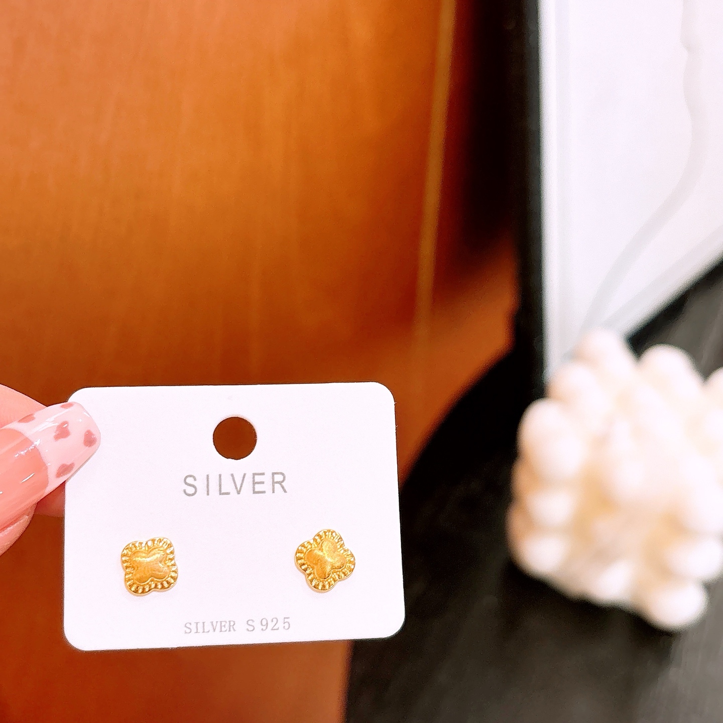 Fine Silver Earrings Forest Graduation Silver