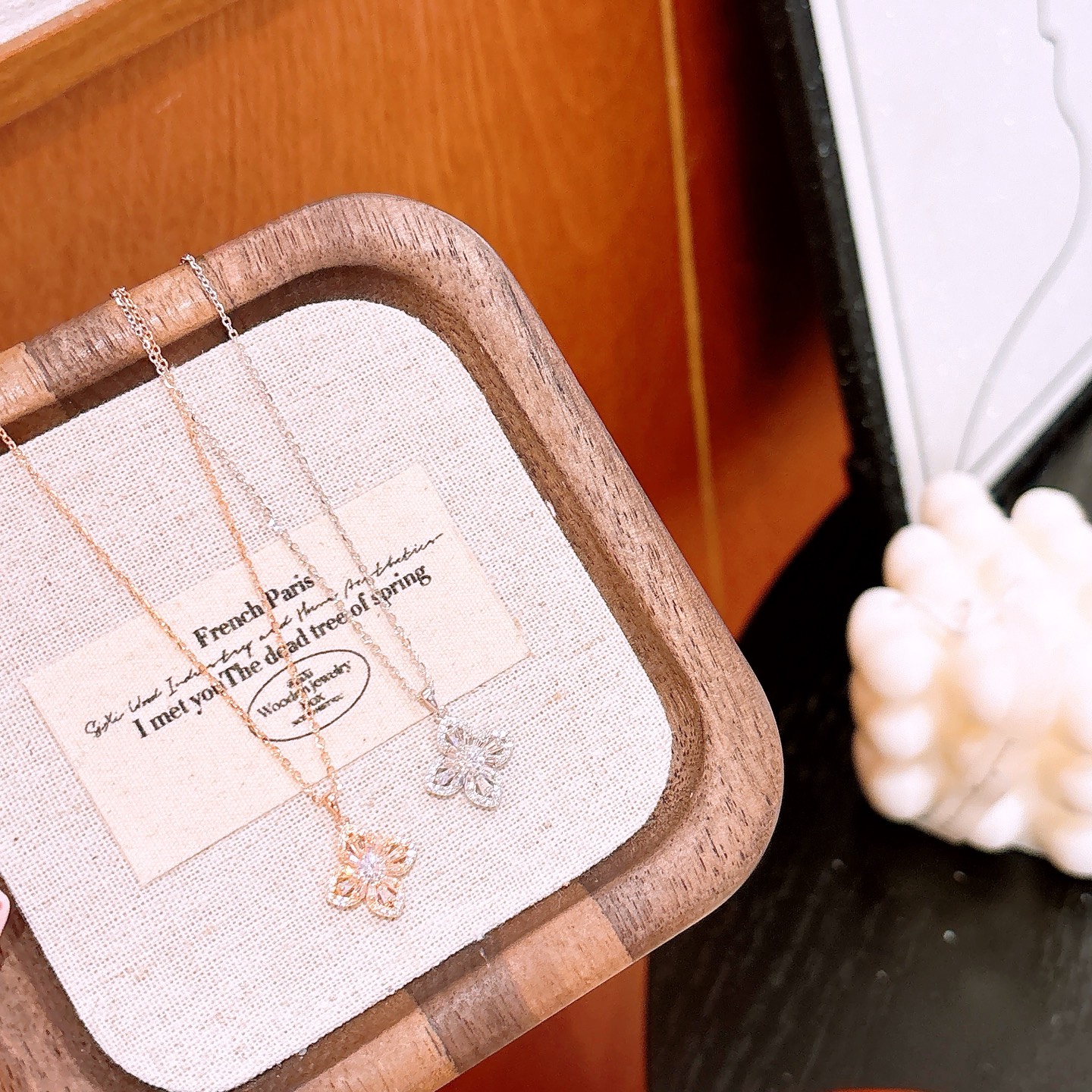 Nickel Free Silver Necklace Dainty Valentine's Day Gold