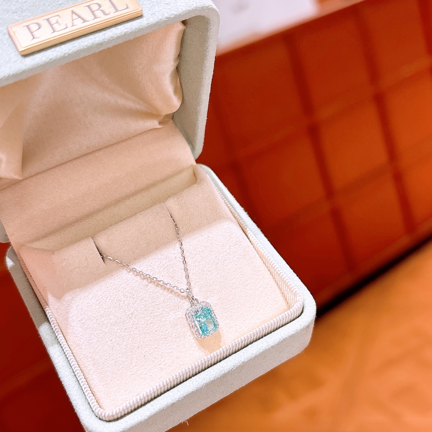 Hypoallergenic Silver High Carbon Diamond Necklace Soft New Year