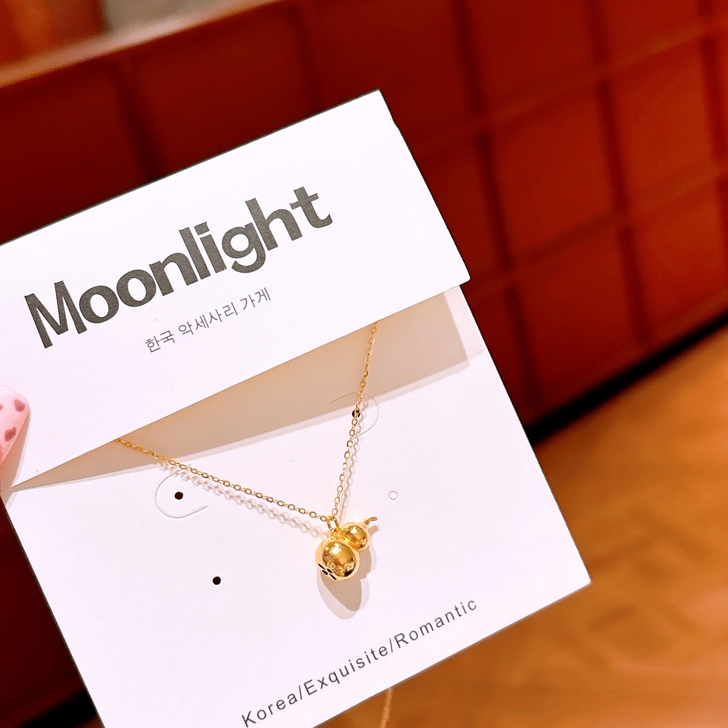 Low Allergy Silver Necklace Cute Birthday Silver