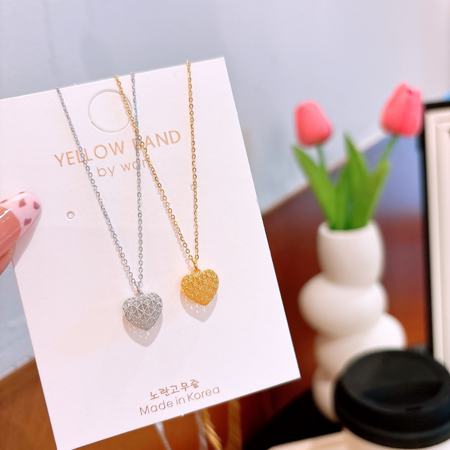 Solid Silver Necklace Unique Workplace Silver