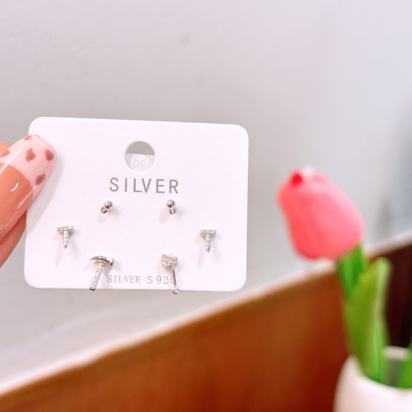 925 Silver Earrings Forest Wedding Silver