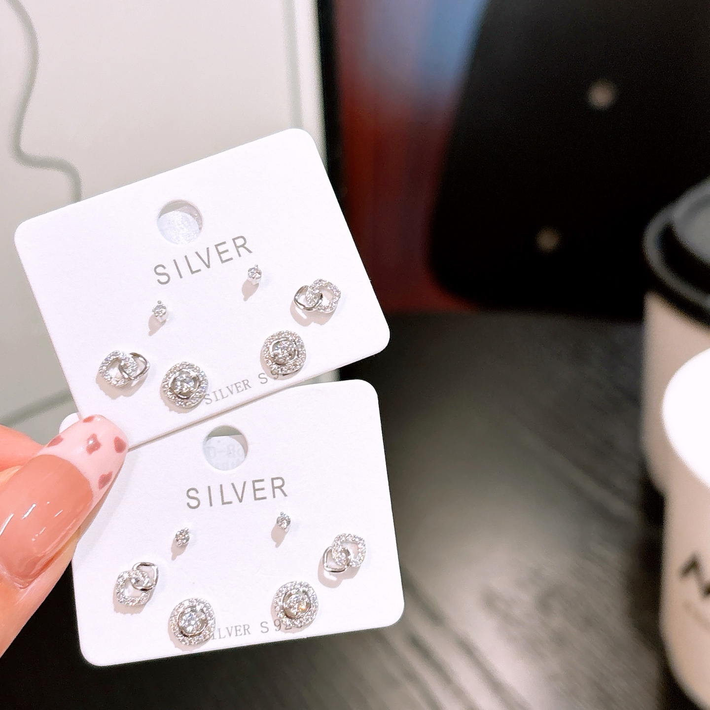 925 Silver Earrings Ethereal Date Night Gold