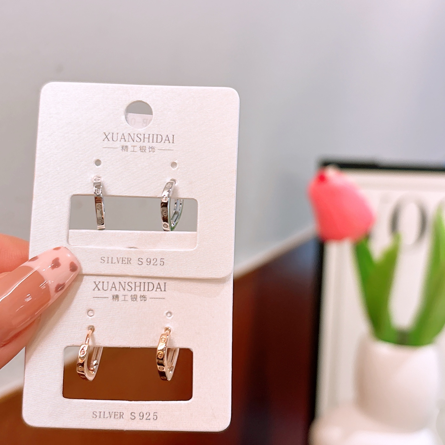 High Polish Silver Ear Cuffs Artistic Wedding Gold