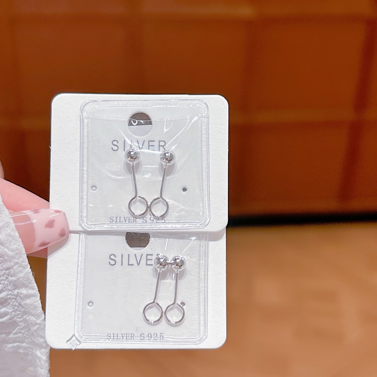 S925 Sterling Silver Earrings Ethereal Date Night Silver