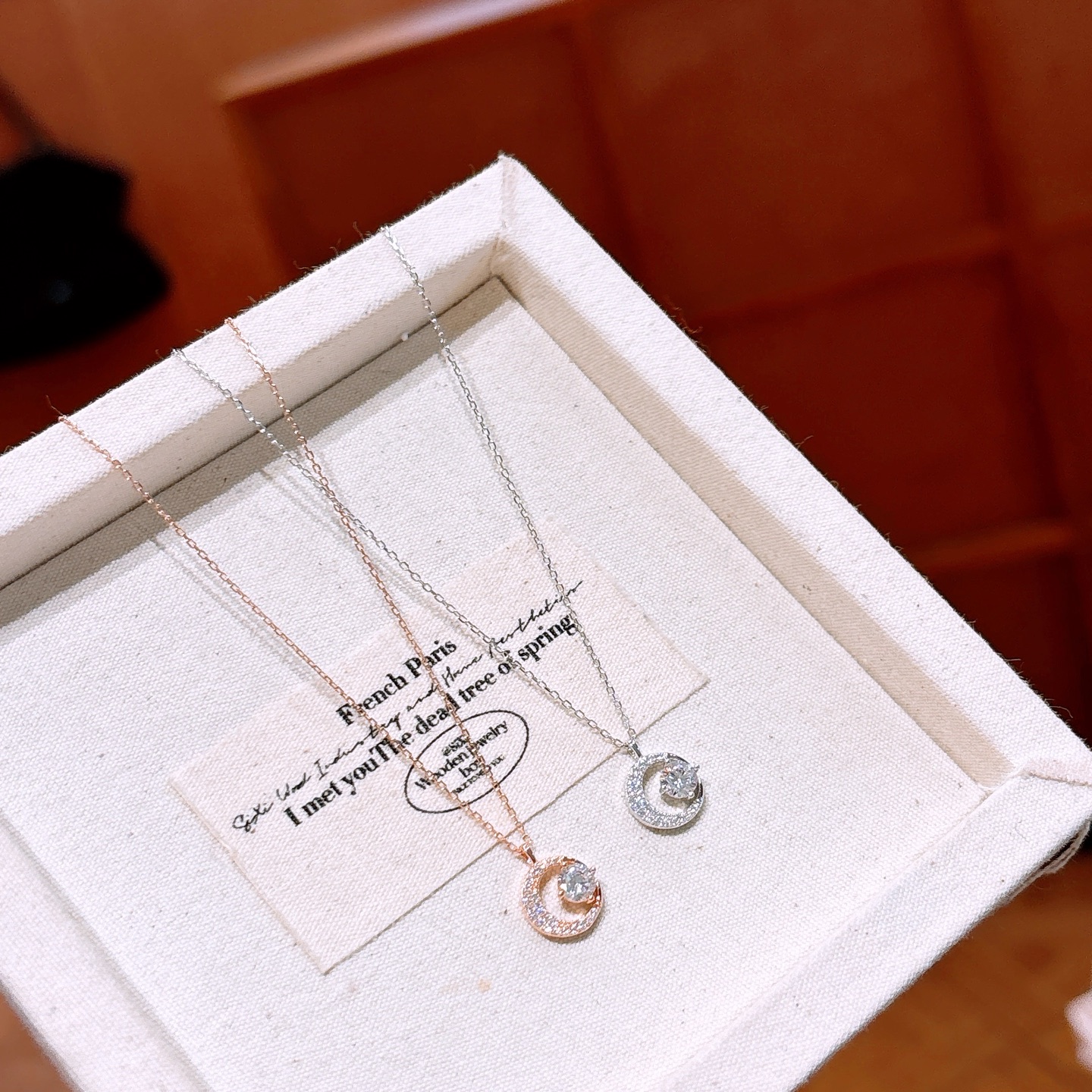 Nickel Free Silver Necklace Sweet Spring Festival Silver