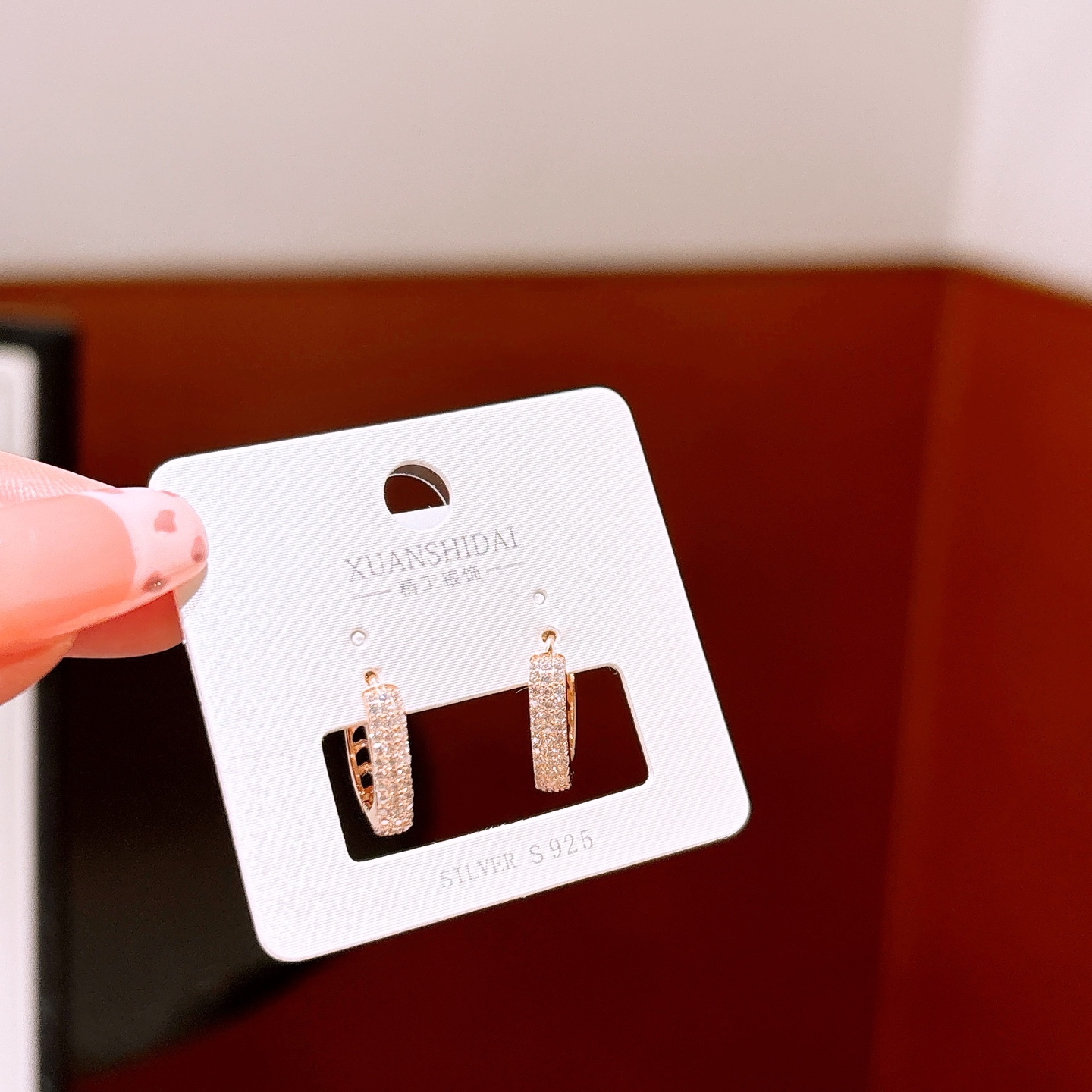 925 Silver Ear Cuffs Lively Christmas Silver