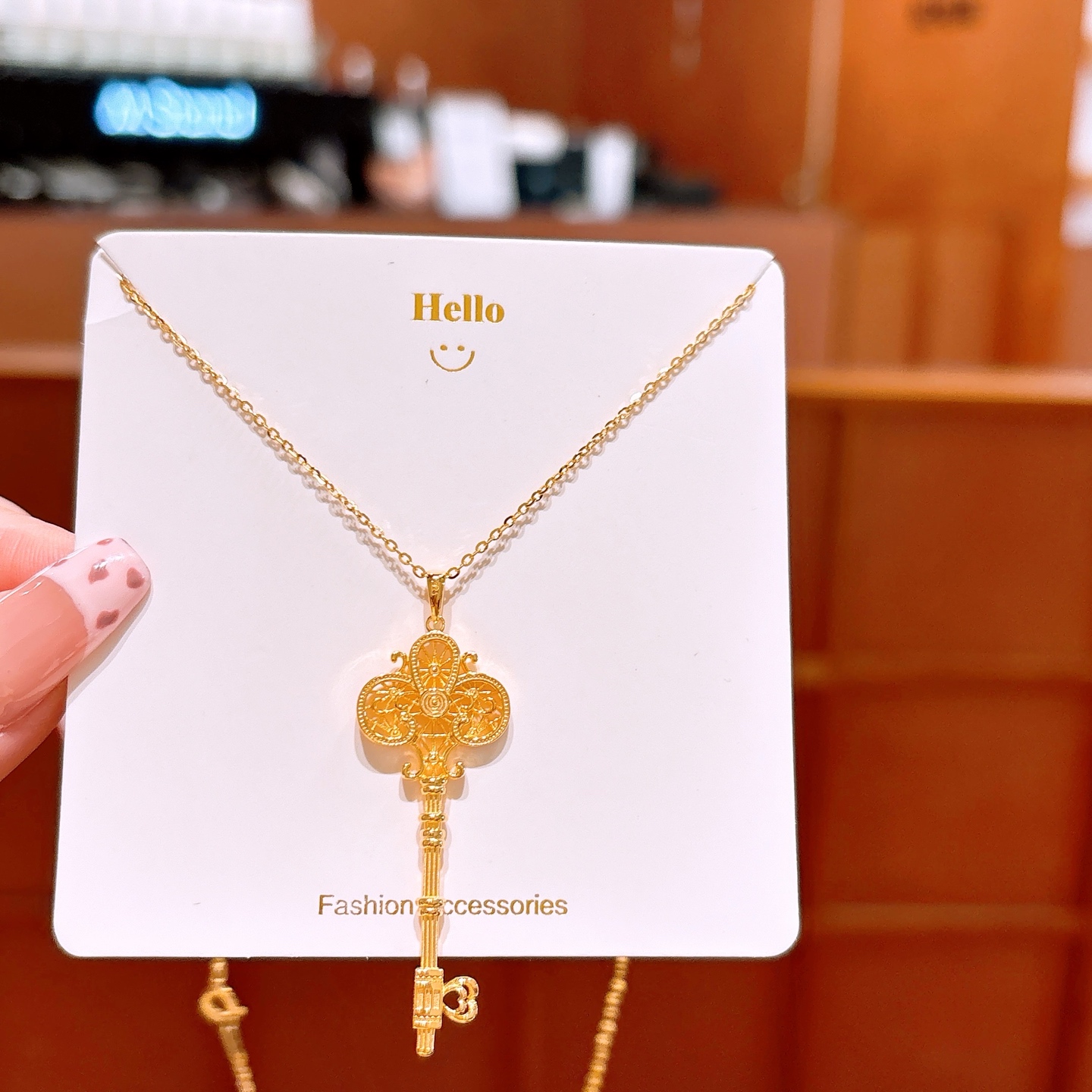 Hypoallergenic Silver Necklace Vintage Bestie Gift Silver