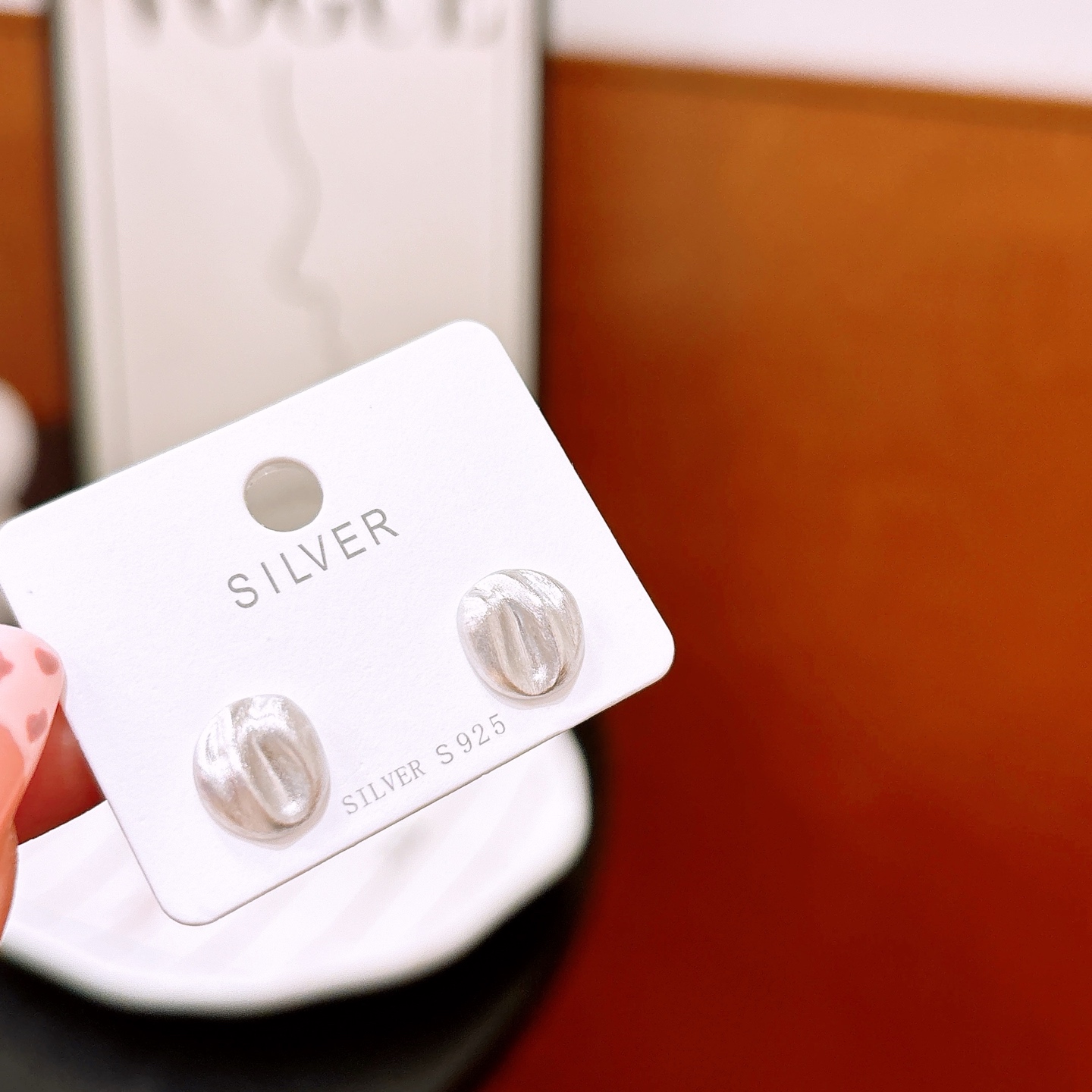 Fine Silver Earrings Cute Workplace Silver