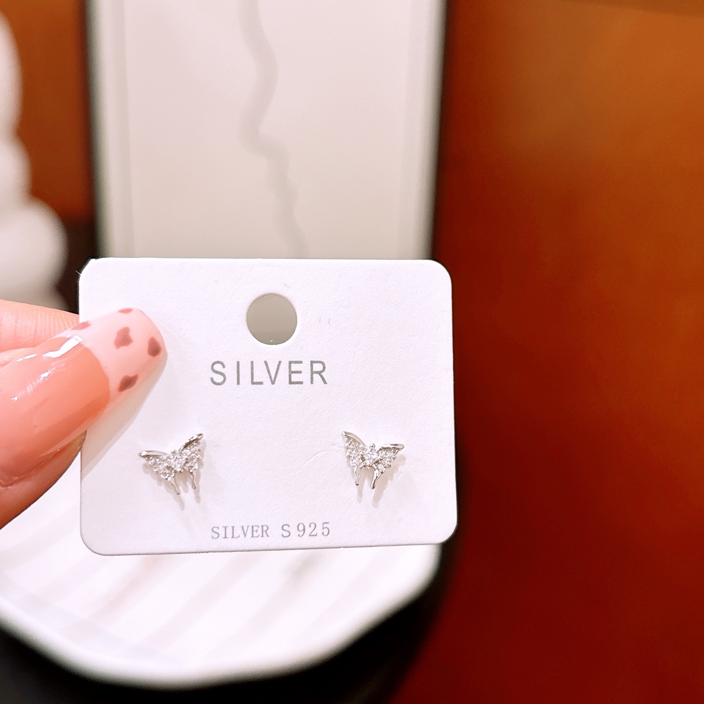 High Polish Silver Earrings Elegant Bestie Gift Silver