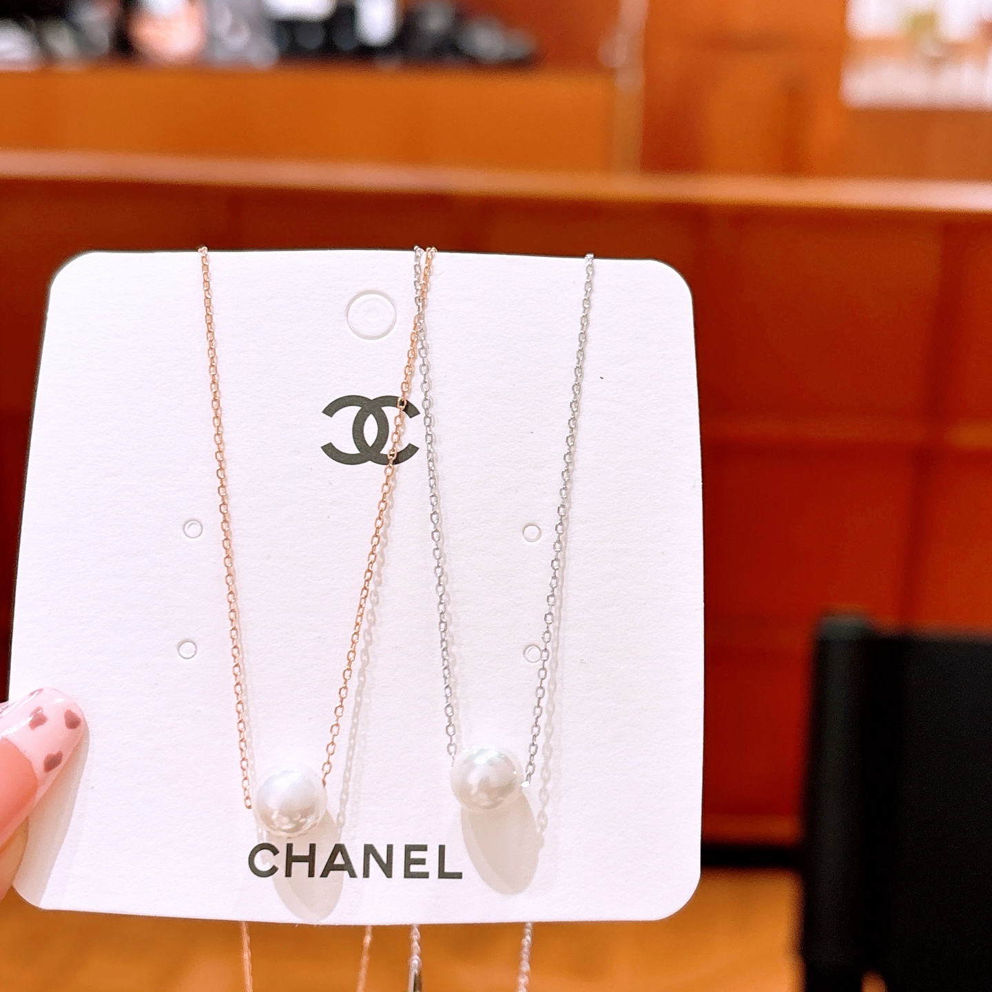 エレガントニッケル無添加銀ネックレスゴールド デート