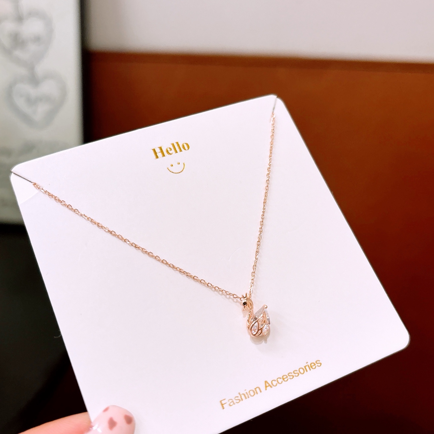 High Polish Silver Necklace Ultra Minimal Wedding Favor Gold